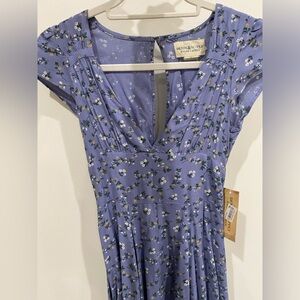 Denim & Supply Ralph Lauren Blue Floral Dress